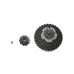SOLINK Helical Bevel Gear with 10 Straight Teeth on the Upper Side