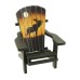 Wilcor Decorative Moose Adirondack Mini Chair