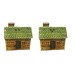 Wilcor Cabin Salt And Pepper Shakers