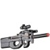 Auction One Air Soft Well D90f Full Auto Electric Sub Machine Airsoft P90