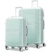 Samsonite Freeform Hardside Expandable with Double Spinner Wheels, 2-Piece Set (21/28), Mint Green