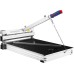 WORKPRO 13" Laminate Floor Cutter, Vinyl Floor Cutter for Laminate, Multi-layer Flooring, Parquet, Fiber Cement Wall Panels, Rubber Concave Base, LVT, VCT, SPC, LVP, WPC and Vinyl Plank