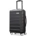 Samsonite Omni 2 Carry-On Hardside Luggage with 360° Spinner Wheels - Scratch Resistant Hardshell - TSA, Airline-Approved - Expandable Polycarbonate Shell for Lightweight Travel - Midnight Black